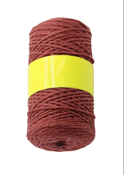 Pamuk Makrome 2 mm Kiremit