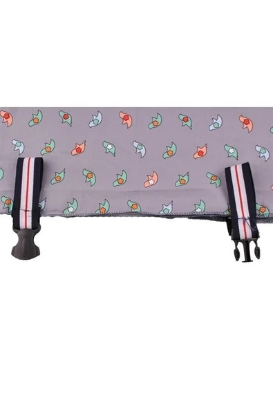 Miracle Omni® Kullanışlı Bebek Emzirme Önlüğü Kuş Desenli - Resim 3