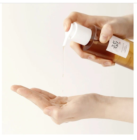 Beauty Of Joseon  Ginseng Cleansing Oil - Ginseng Özü İçeren Nazik Makyaj Temizleyici 210 ml - Resim 3