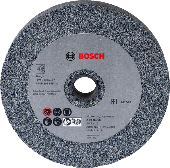 Bosch - GBG 35-15 Taşlama Motorları İçin Taş 150*20*20 mm 24 Kum