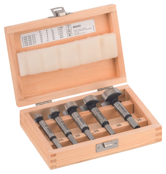 Bosch - 5 Parçalı Menteşe Açma Ucu Seti