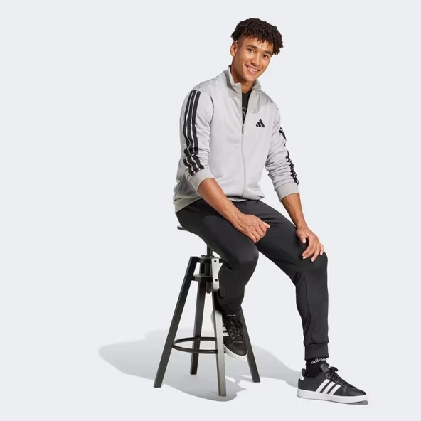 adidas JI8876 M 3S FT TT TS EŞOFMAN TAKIMI - 2