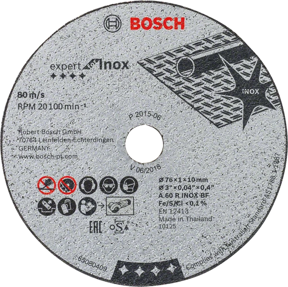 Bosch - Expert for Inox Serisi Kesme Diski 76*1,0 mm