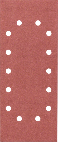 Bosch - Titreşimli Zımpara Kağıdı 10'lu, 115 x 280 mm 180 Kum 14 Delik
