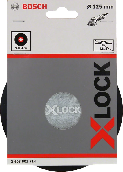 Bosch - X-LOCK - 125 mm Fiber Disk Yumuşak Taban - 2