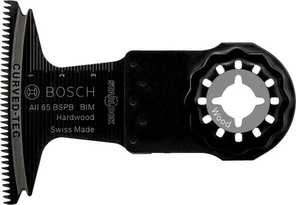 Bosch - Starlock - AII 65 BSPB - BIM Sert Ahşap İçin Daldırmalı Testere Bıçağı 10'lu