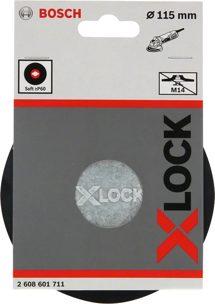 Bosch - X-LOCK - 115 mm Fiber Disk Yumuşak Taban - 2