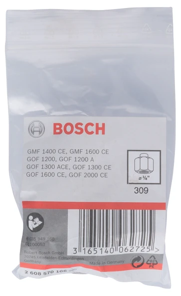 Bosch - 3/8'' cap 24 mm Anahtar Genisligi Penset - 2