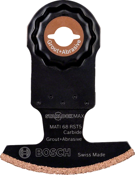 Bosch - Starlock Max - MATI 68 RST5 - Carbide RIFF Zımpara Uçlu Segman Testere Bıçağı 50 Kum Kalınlığı 1'li