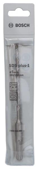 Bosch - Plus-1 Serisi, SDS-plus Kırıcı Delici Matkap Ucu 5*160 mm - 2