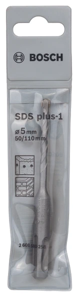 Bosch - Plus-1 Serisi, SDS-plus Kırıcı Delici Matkap Ucu 5*110 mm - 2