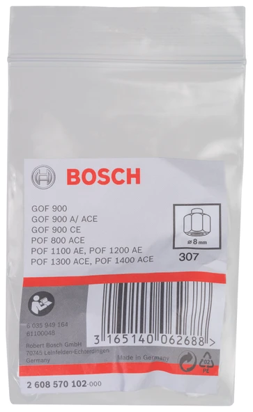 Bosch - 8 mm cap 19 mm Anahtar Genisligi Penset - 2