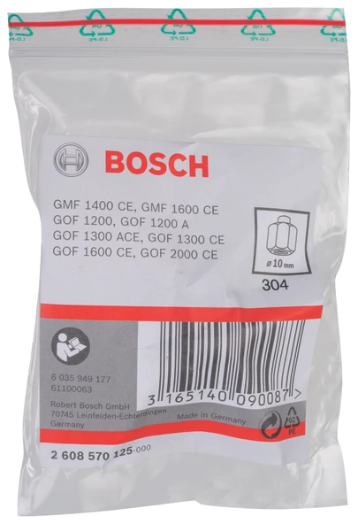 Bosch - 10 mm cap 24 mm Anahtar Genisligi Penset - 2