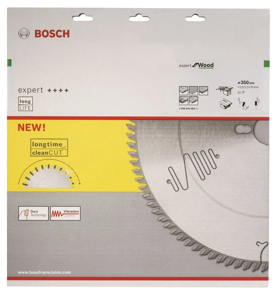 Bosch - Expert Serisi Ahşap için Daire Testere Bıçağı 350*30 mm 30 Diş - 2