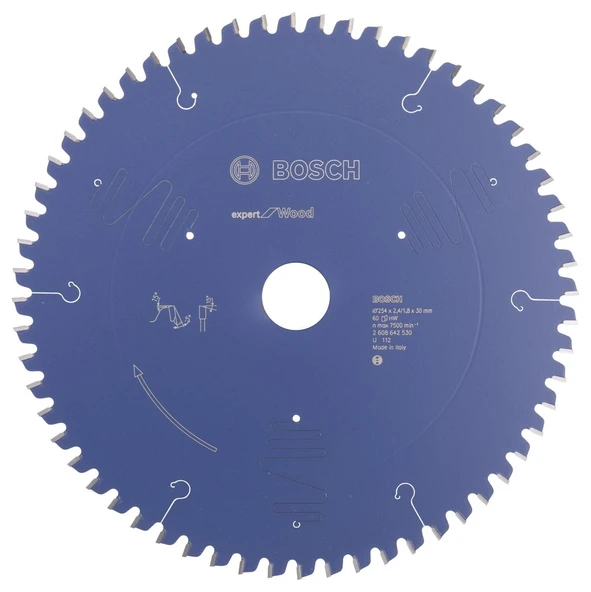 Bosch - Expert Serisi Ahşap için Daire Testere Bıçağı 254*30 mm 60 Diş