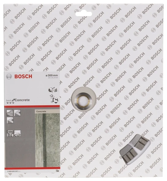Bosch - Best Serisi Beton İçin Elmas Kesme Diski 300 mm - 2