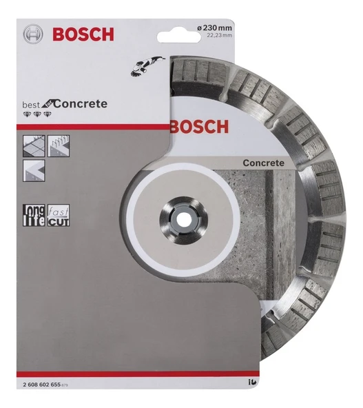 Bosch - Best Serisi Beton İçin Elmas Kesme Diski 230 mm - 2