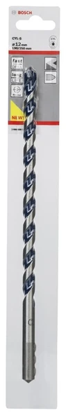 Bosch - cyl-5 Serisi, Blue Granite Turbo Beton Matkap Ucu, 12*250 mm - 2