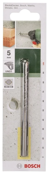 Bosch - SDS-Quick, Uneo için Beton Matkap Ucu 5*100 mm - 2