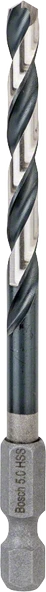 Bosch - Altıgen Şaftlı - Impact Control - HSS Metal Matkap Ucu 5,0*91mm