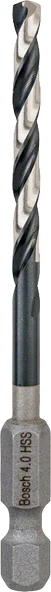 Bosch - Altıgen Şaftlı - Impact Control - HSS Metal Matkap Ucu 4,0*83mm