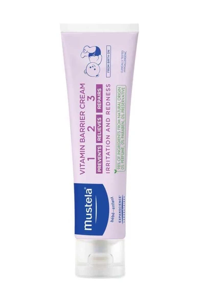 Mustela Vitamin Barrier 1-2-3 Cream 100 ml