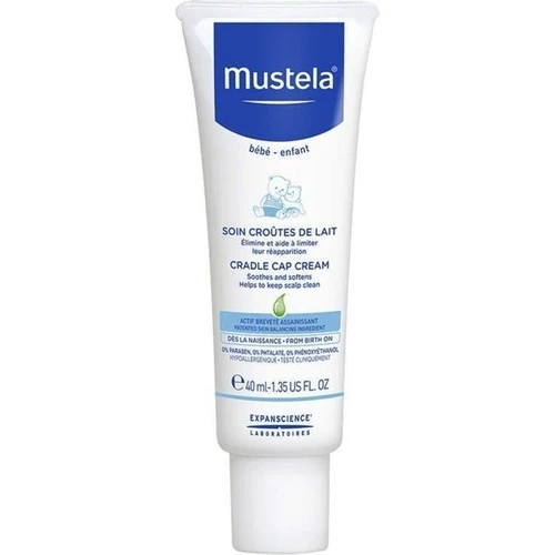 Mustela Cradle Cap Saç Pullanmalarına Karşı Bakım Kremi 40 ml