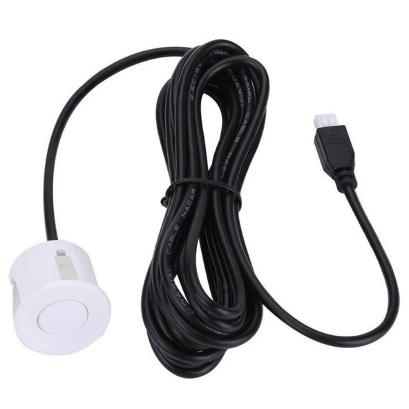 Volvo Xc60 Dijital Ekranlı Araç Park Sensörü Ses İkazlı Beyaz Renk - 4