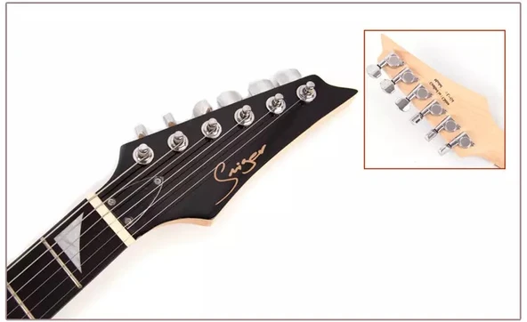 SMİGER HSS ELEKTRO GİTAR L-G4 BK - Resim 4