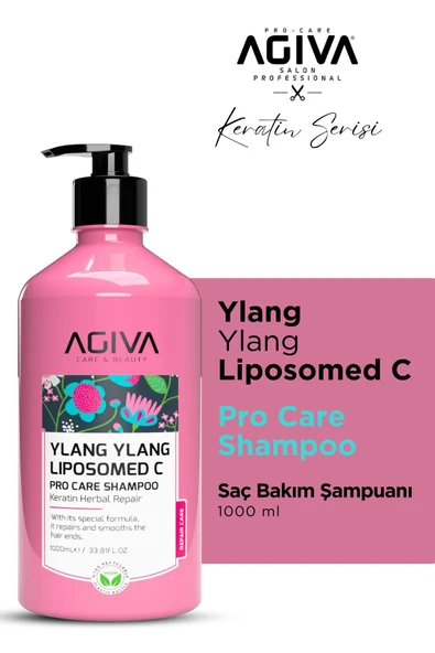 Agiva Care Ylang Ylang 1 L Şampuan