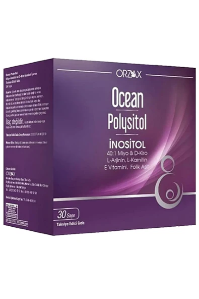 Orzax Ocean Polysitol 30 Saşe ürün görseli