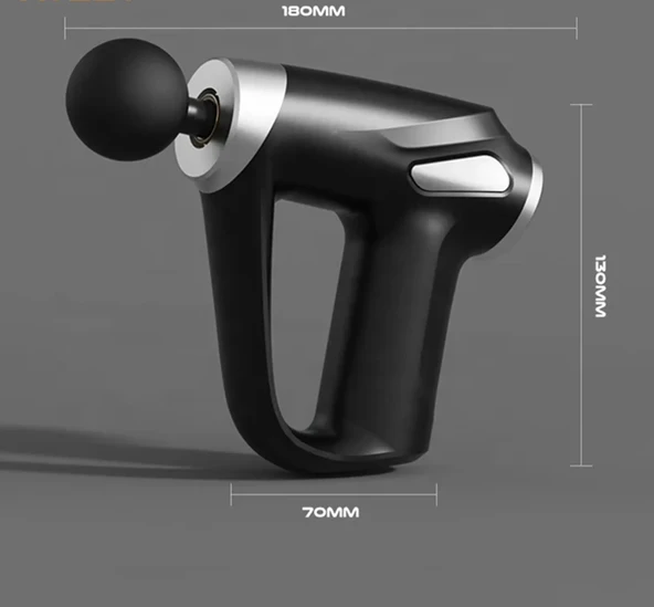 Always 6 Fonksiyonlu 4 Başlıklı Titreşimli Yoğurmalı Masaj Aleti Masaj Tabancası - 5