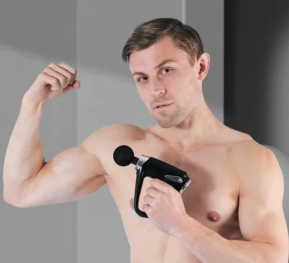 Always 6 Fonksiyonlu 4 Başlıklı Titreşimli Yoğurmalı Masaj Aleti Masaj Tabancası - 4