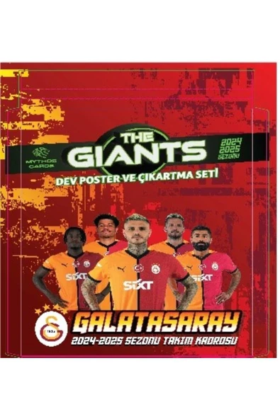 Galatasaray 2024/25 Sezonu Dev Poster Ve Çkrtm