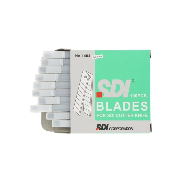 SDI MAKET BIÇAĞI YEDEĞİ GENİŞ 100' LÜ 1404 - 2