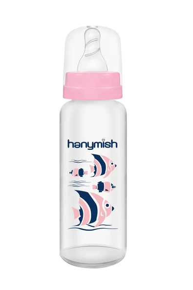 HANYMİSH PP BİBERON 240 ML - PEMBE