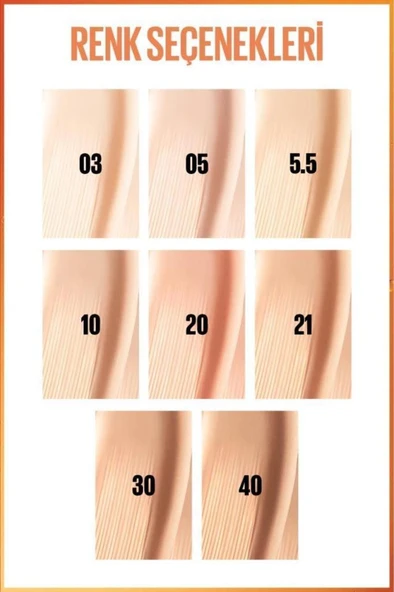 Maybelline New York Super Stay Skin Tint Fondöten - 40 - 5