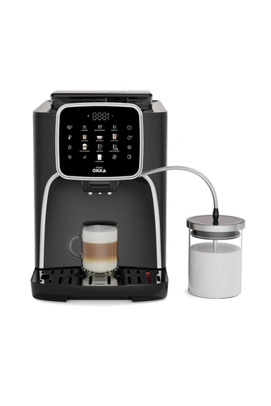 Arzum Okka Pro M OK0028-05 Krom Tam Otomatik Espresso Makinesi