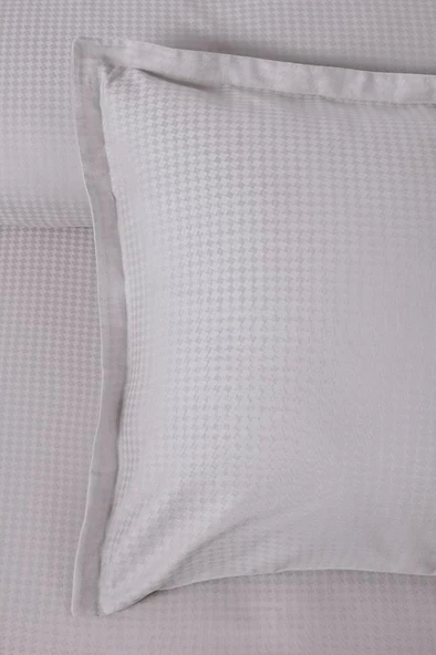 Altınbaşak Jakarlı Saten Çift Kişilik Nevresim Takımı Dıamond Coin - Resim 4