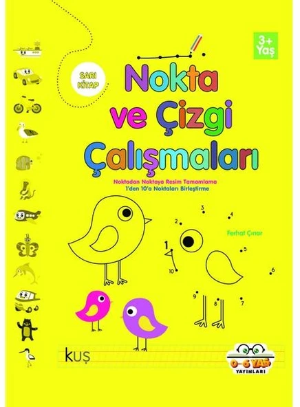 3 Yaş Üzeri Nokta ve Çizgi Çalışmaları Seti - Resim 4