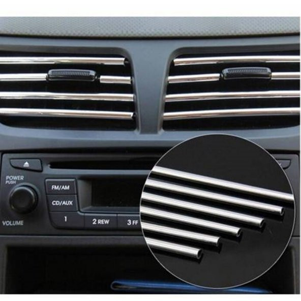 Peugeot 607 Geçmeli 5 Metre Nikelaj Kapı Bagaj Koruyucu 5 MM U Tipi - 2