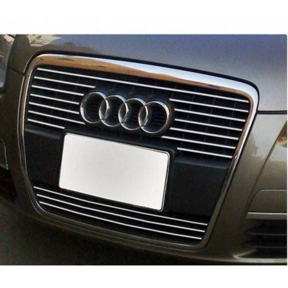 Audi A4 2007-2014 Geçmeli 5 Metre Nikelaj Kapı Bagaj Koruyucu 5 MM U Tipi - 3