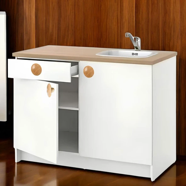 Bohem Plastik Kulp Ceviz Bombeli Düğme Mobilya Mutfak Dolap Dolabı Çekmece Kulbu Kulpları - Resim 6