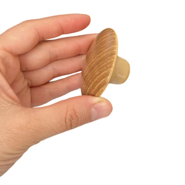 Bohem Plastik Kulp Ceviz Bombeli Düğme Mobilya Mutfak Dolap Dolabı Çekmece Kulbu Kulpları - Resim 4