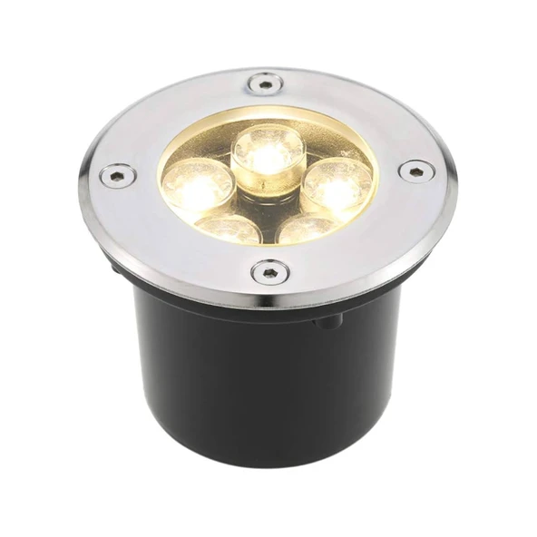 Sıva altı Led Armatür dekoratif ışık show gösteri yol aydınlatma açık alan enerji tasarruflu Yuvarlak zemin Doğal Beyaz 4000K A-1401 3W 220V