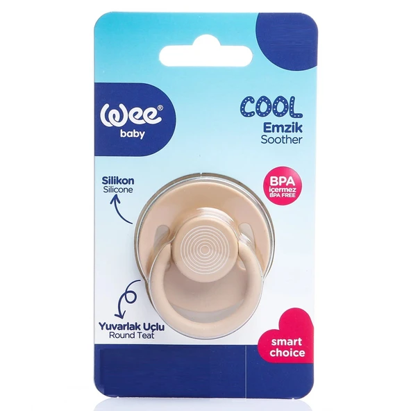 Wee Baby Cool Yuvarlak Uçlu Emzik 18+ Ay No 3 700