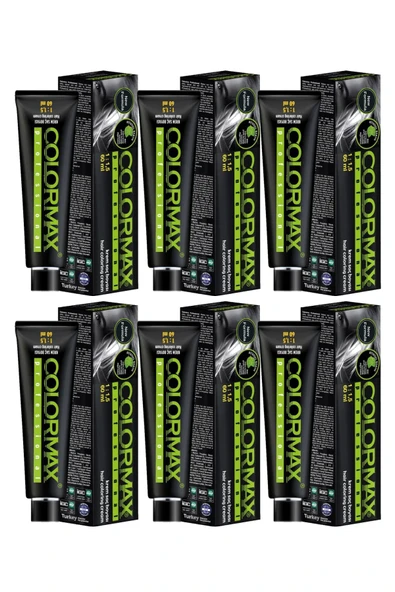 Colormax SPS210 Nouveau 2025/06.02 Bej Koyu Kumral 60 Ml 6 Adet Saç Boyası Oksidansız