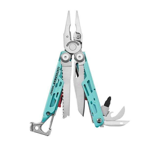LEATHERMAN SİGNAL AQUA SİLVER MULTİ TOOL