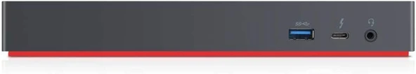Lenovo ThinkPad USB-C Thunderbolt 3 Dock Gen2, 135W, 16 bağlantı noktası, siyah (40AN0135EU) - 3