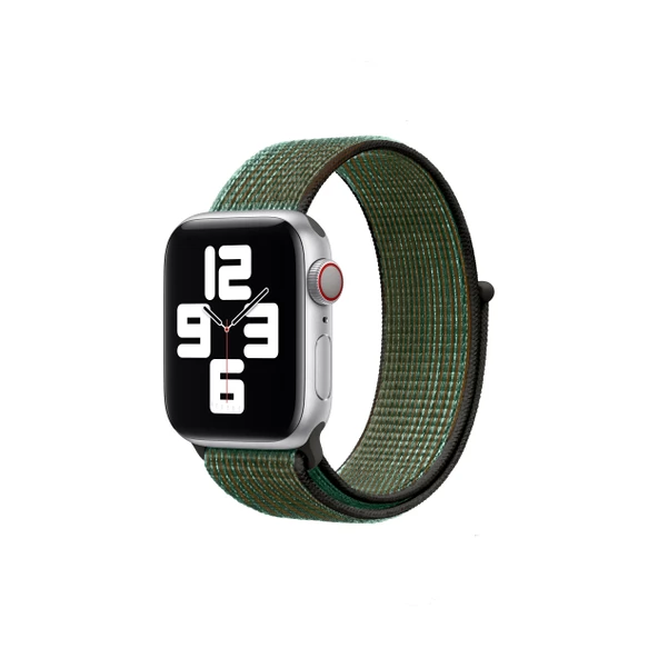 FitCase Apple Watch 38 40 41 mm Uyumlu Spor Loop Dokuma Kordon - 4